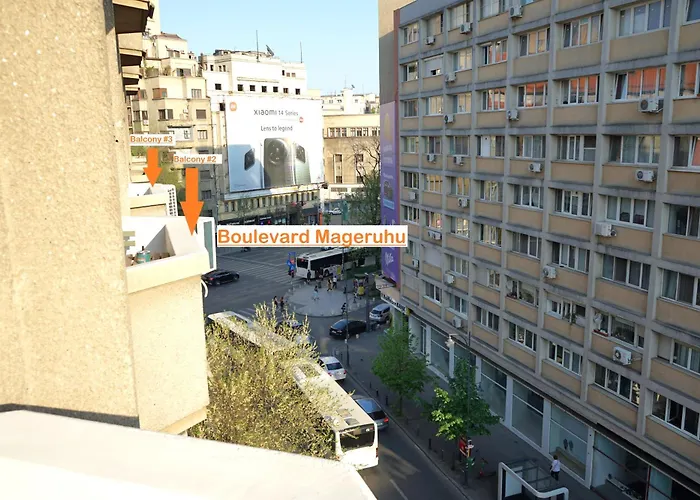 דירה Spacious 3br, 2bt With 5 Balconies