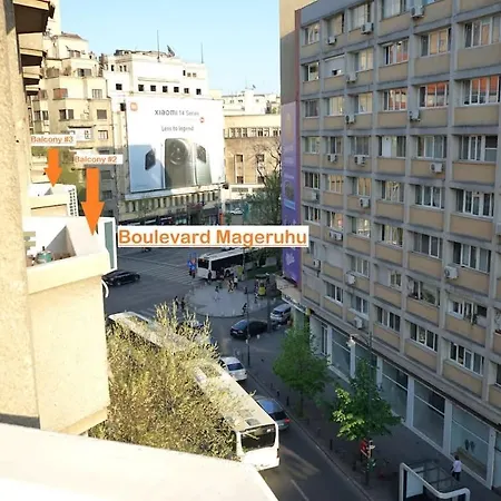 Spacious 3br, 2bt With 5 Balconies Daire Bükreş